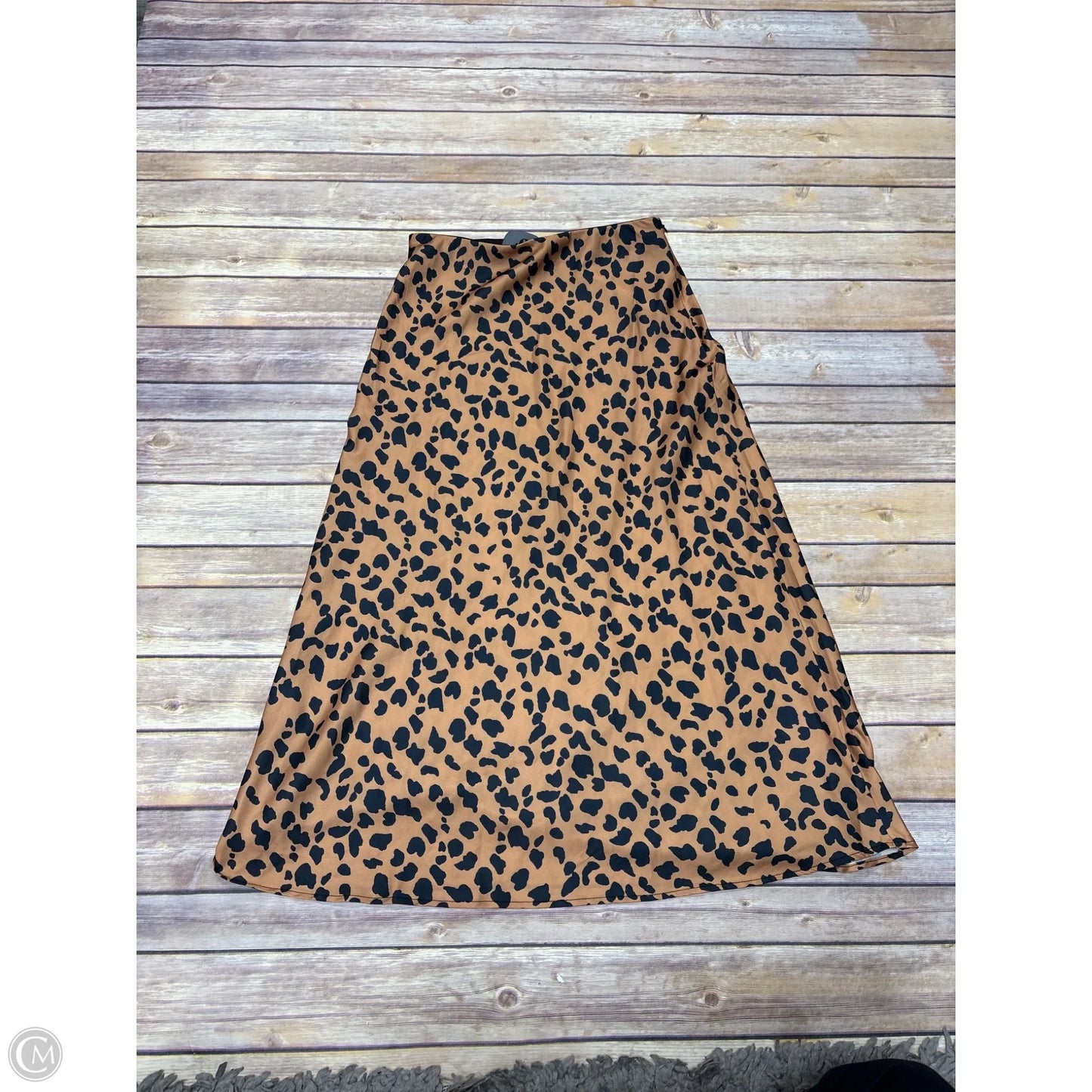 Skirt Maxi By Urban Outfitters In Animal Print, Size: M