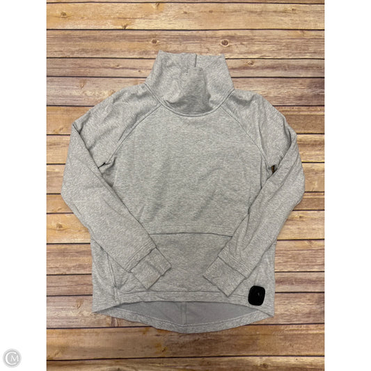 Sweatshirt Collar By Lululemon In Grey, Size: 4