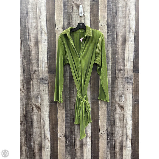 Dress Casual Midi By Cme In Green, Size: M