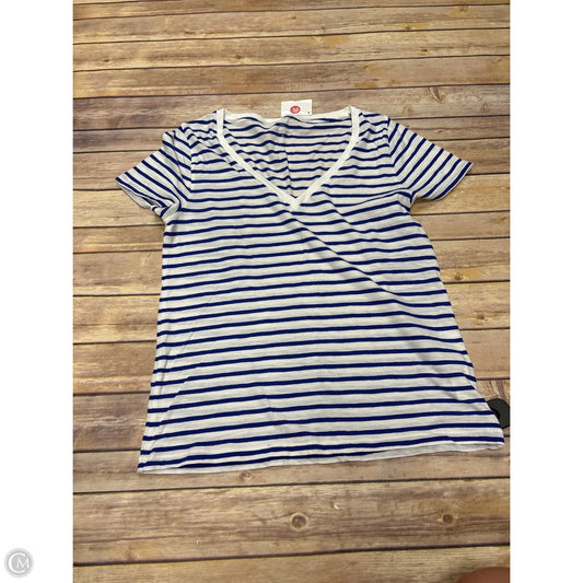 Top Short Sleeve By J. Crew In Striped Pattern, Size: M