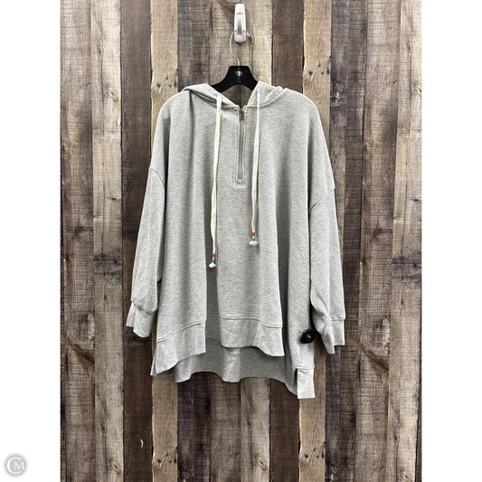 Sweatshirt Hoodie By Maurices In Grey, Size: 4x