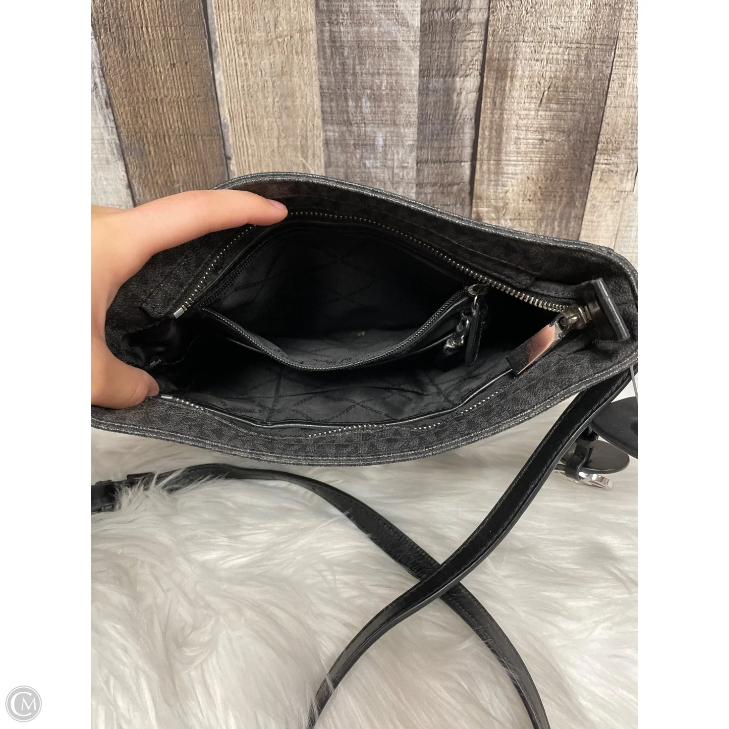 Crossbody Designer By Michael Kors, Size: Medium