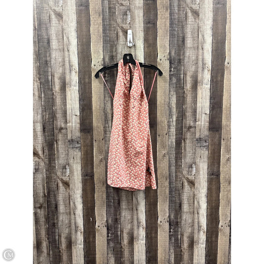 Dress Casual Short By Cme In Coral, Size: S