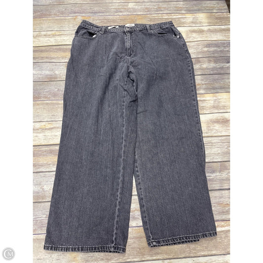 Jeans Wide Leg By Universal Thread In Grey Denim, Size: 20
