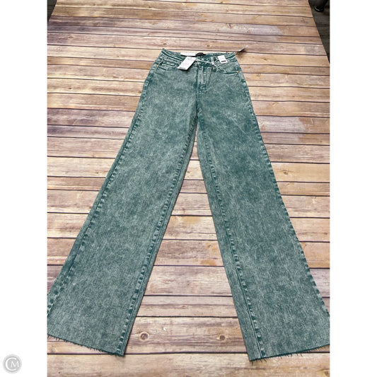 Jeans Boyfriend By Judy Blue In Green Denim, Size: 0