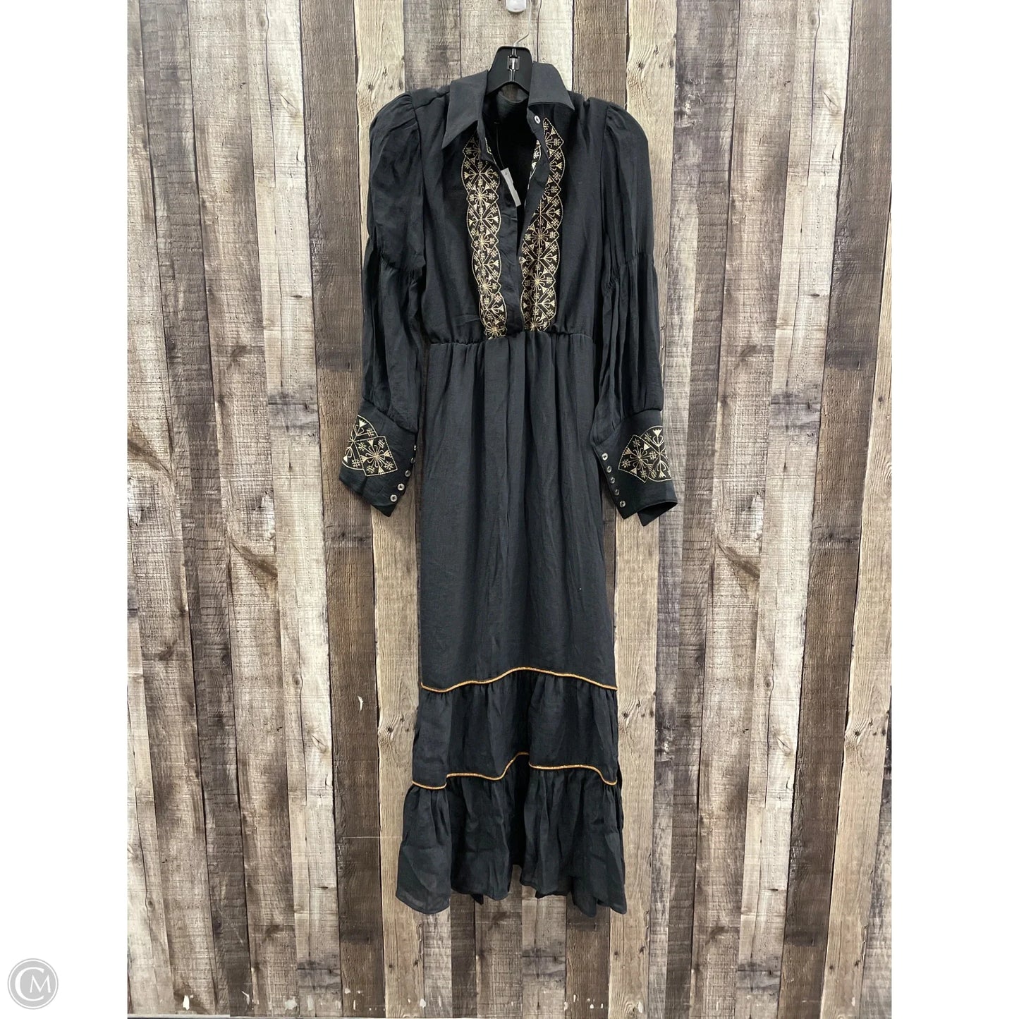 Dress Casual Maxi By Cmf In Black, Size: S