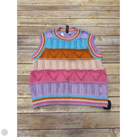Top Sleeveless By Grace + Karma In Multi-colored, Size: M