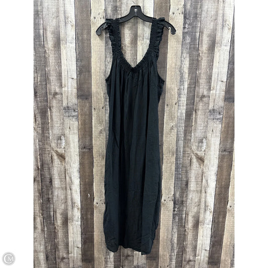 Dress Casual Maxi By Gap In Black, Size: M