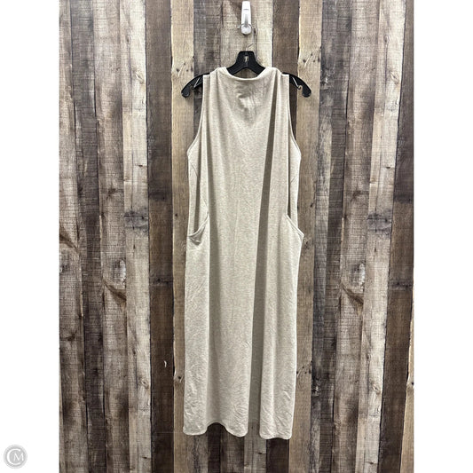 Dress Casual Maxi By Pure Jill In Tan, Size: Xlp