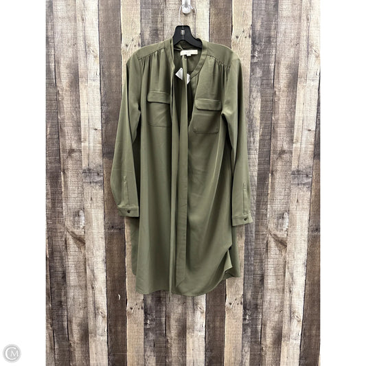 Dress Casual Midi By Loft In Green, Size: L