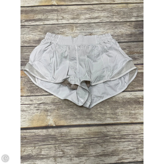 Athletic Shorts By Lululemon In Grey, Size: 6