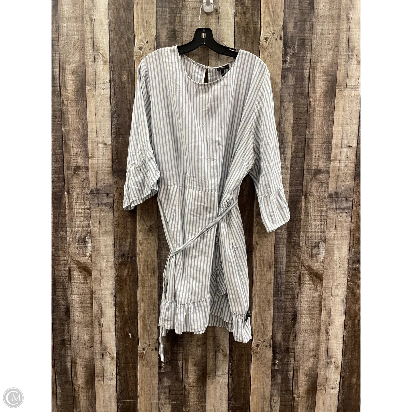 Dress Casual Short By Who What Wear In Striped Pattern, Size: 2x