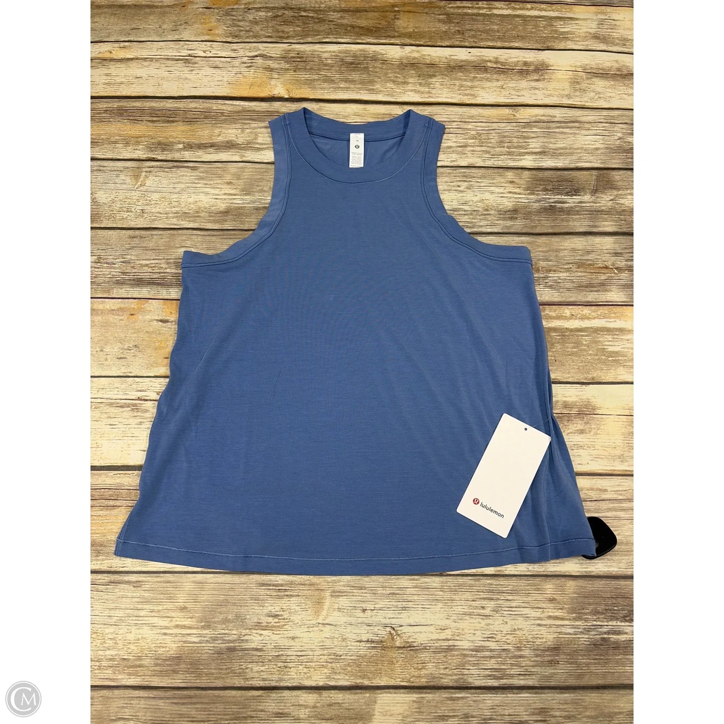Athletic Tank Top By Lululemon In Blue, Size: M