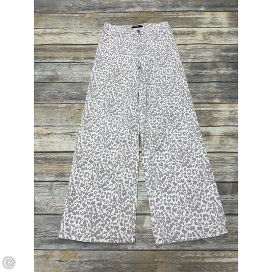 Jeans Wide Leg By Cme In Animal Print, Size: 0