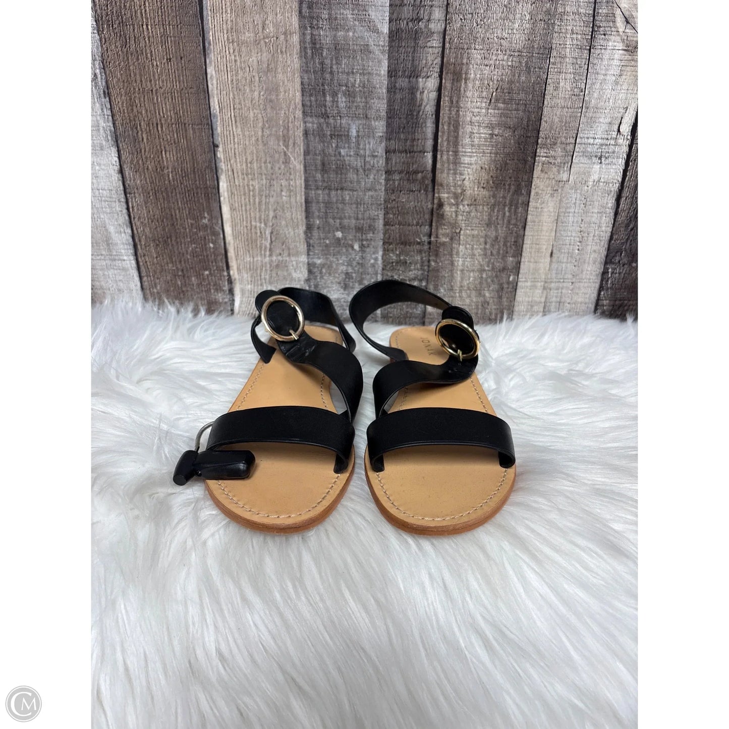 Sandals Flats By Cme In Black, Size: 8