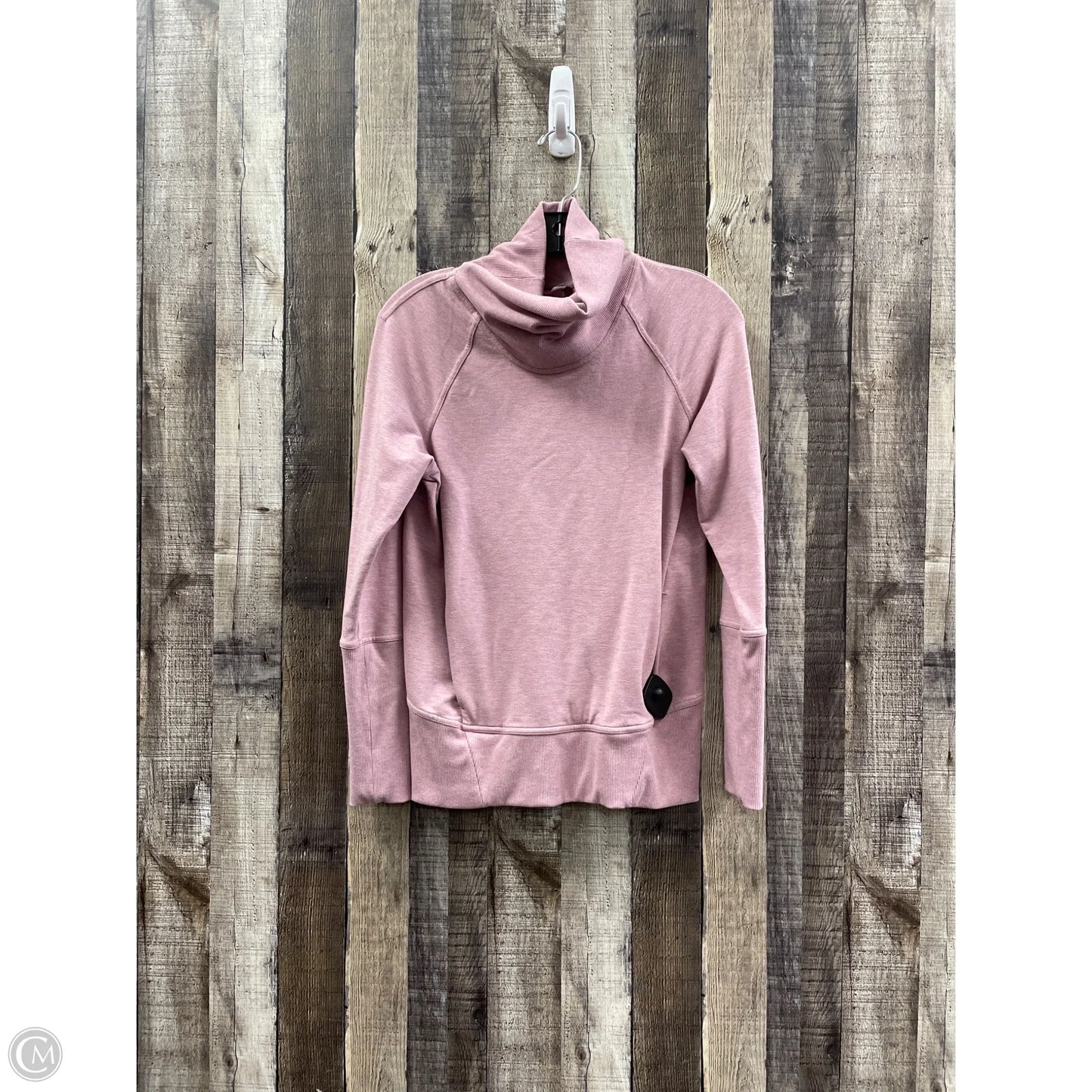 Athletic Sweatshirt Collar By Lululemon In Pink, Size: 2