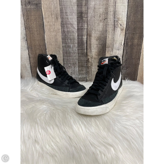 Shoes Athletic By Nike In Black, Size: 8