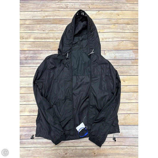 Jacket Luxury Designer By Moncler In Black, Size: M