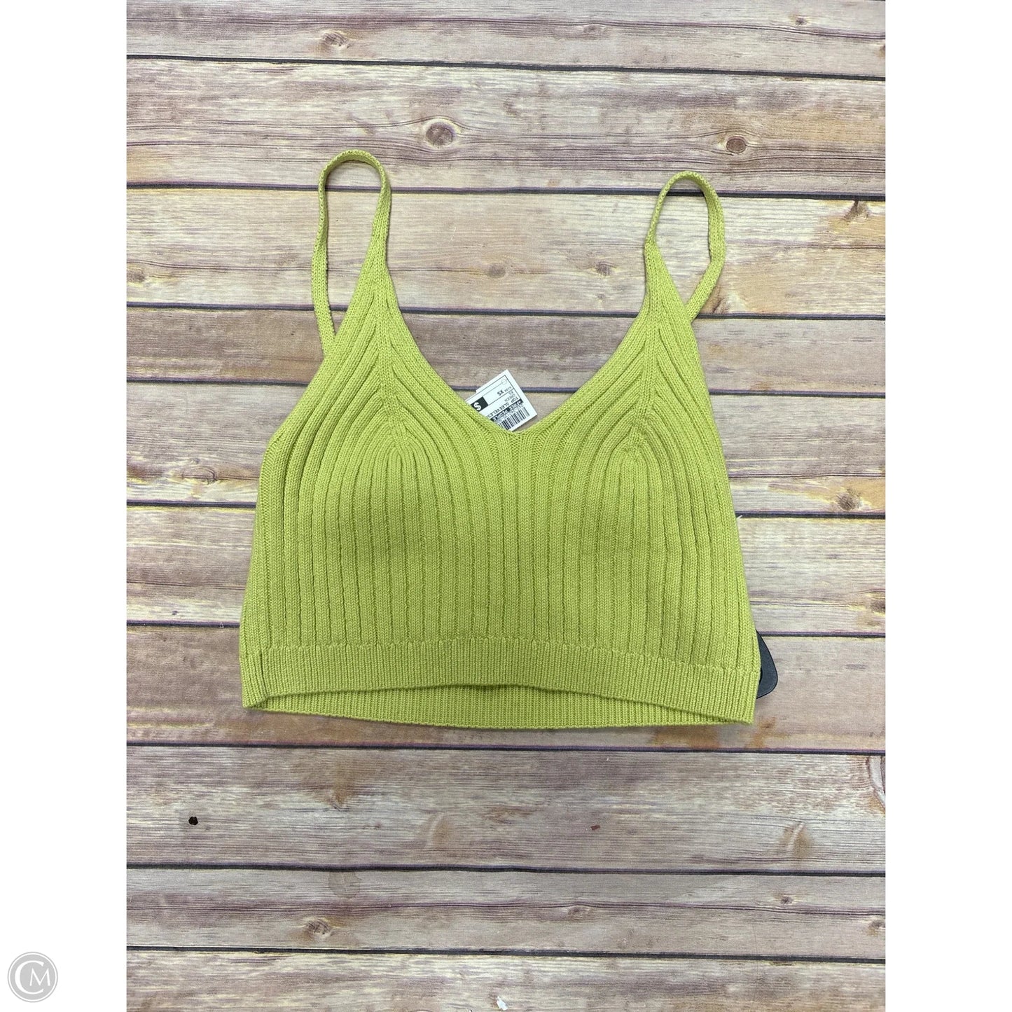 Top Sleeveless By Free People In Green, Size: Xs