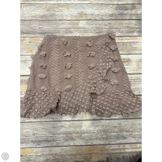 Skirt Mini & Short By &merci In Tan, Size: M