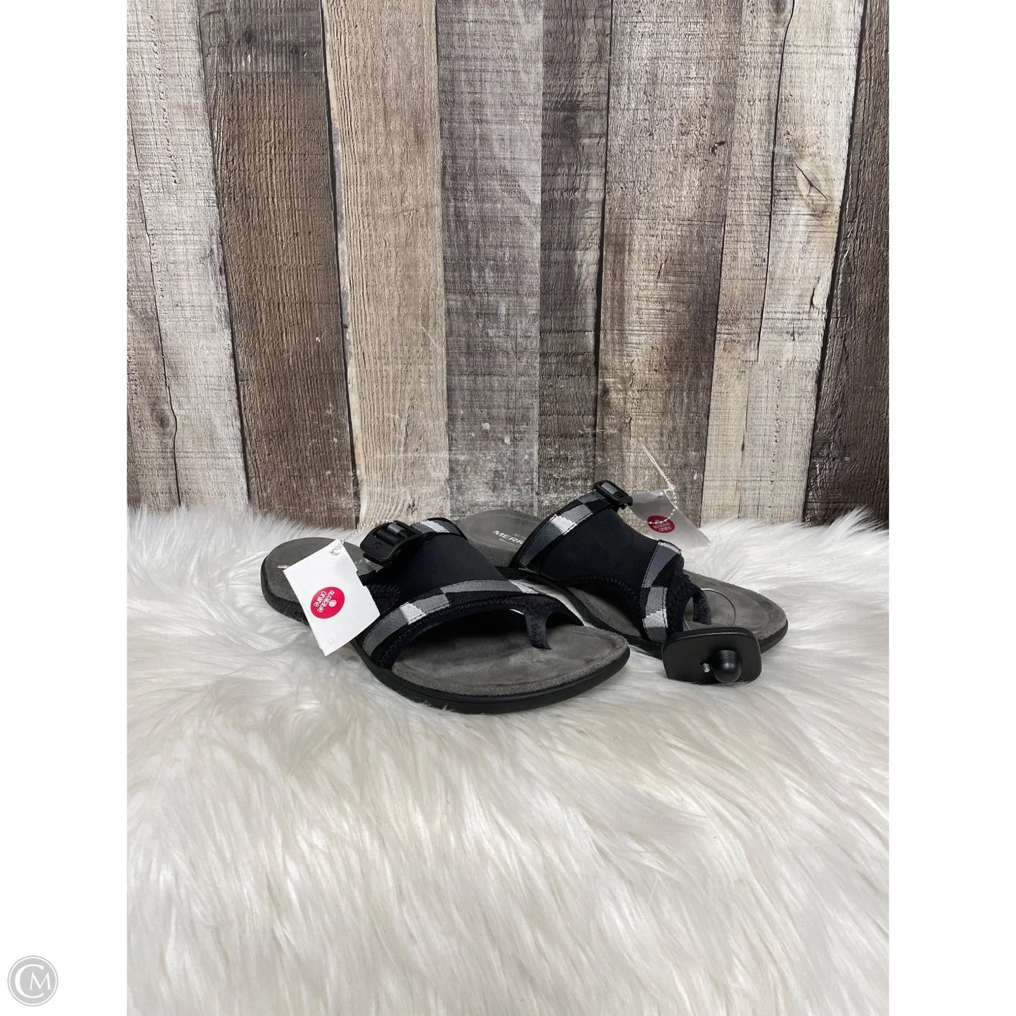 Sandals Sport By Merrell In Black, Size: 7