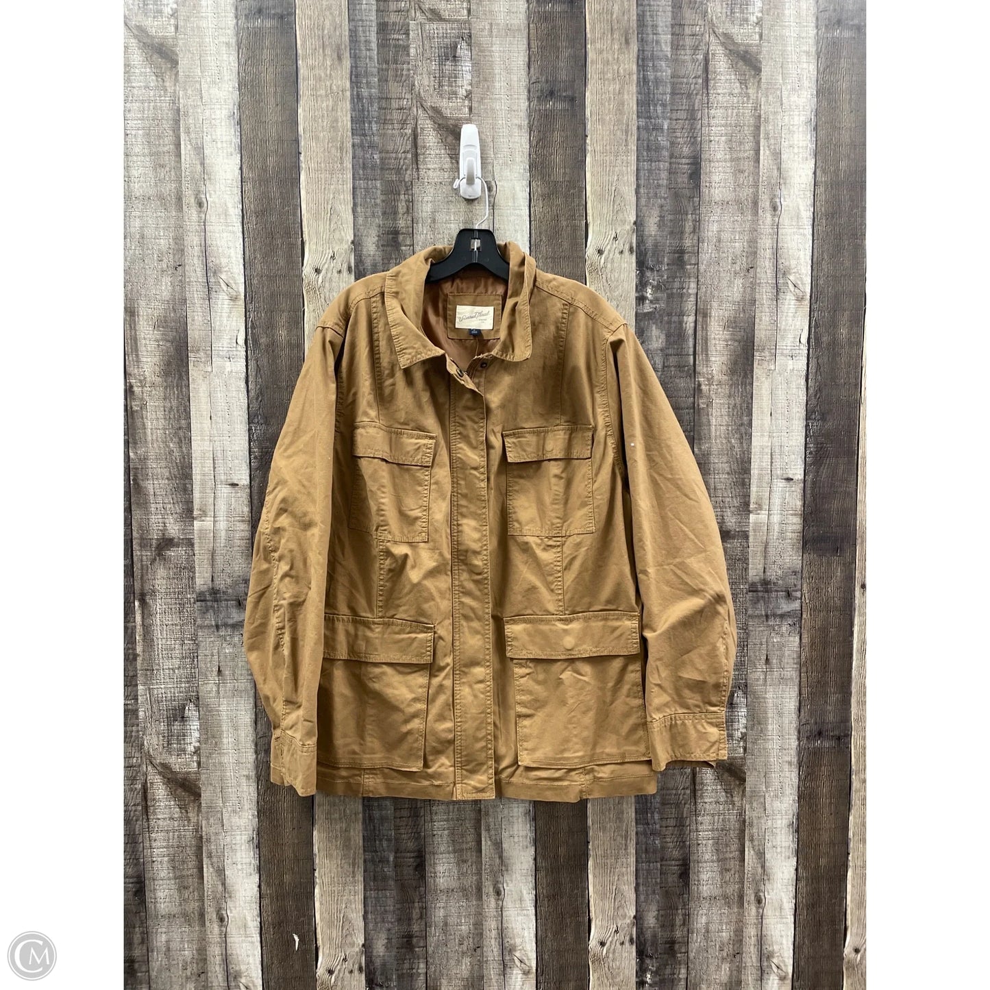Jacket Other By Universal Thread In Brown, Size: 1x