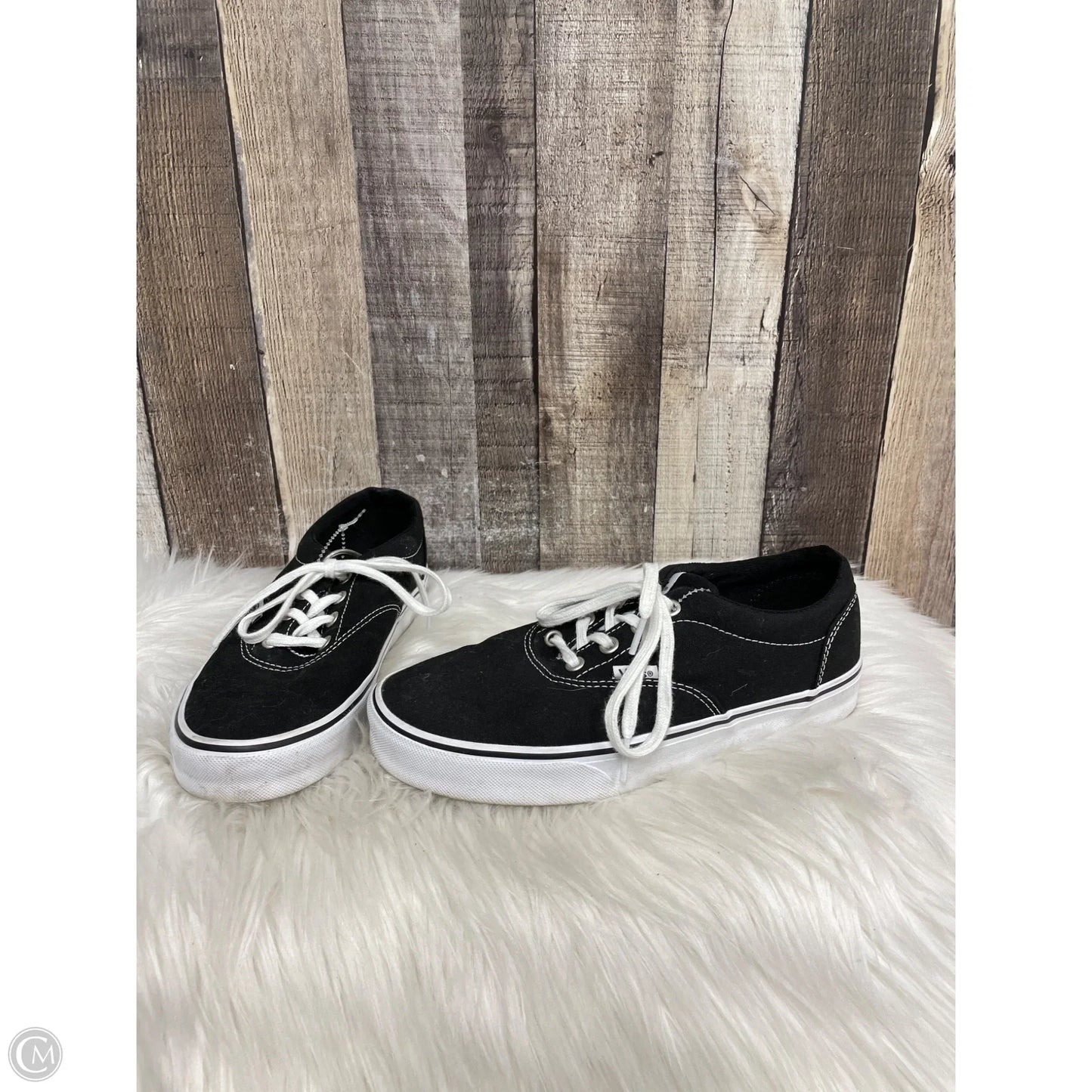 Shoes Sneakers By Vans In Black, Size: 8