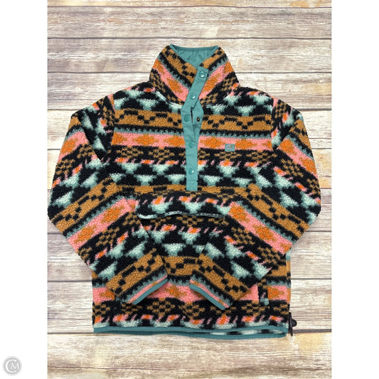 Jacket Fleece By Billabong In Multi-colored, Size: M