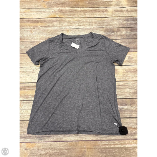Athletic Top Short Sleeve By Gapfit In Grey, Size: Xl