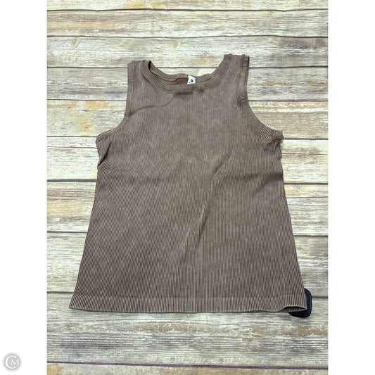 Athletic Tank Top By 90 Degrees By Reflex In Brown, Size: Xl