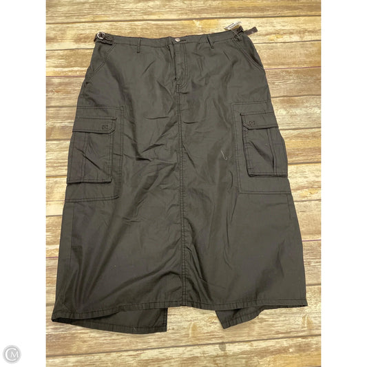 Skirt Maxi By Wild Fable In Grey, Size: Xxl