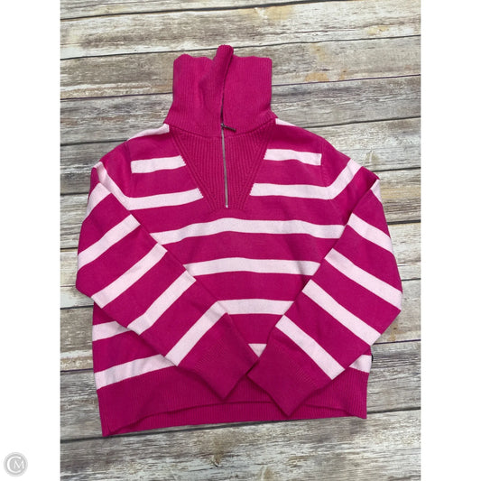Sweater By On 34th In Pink & White, Size: M