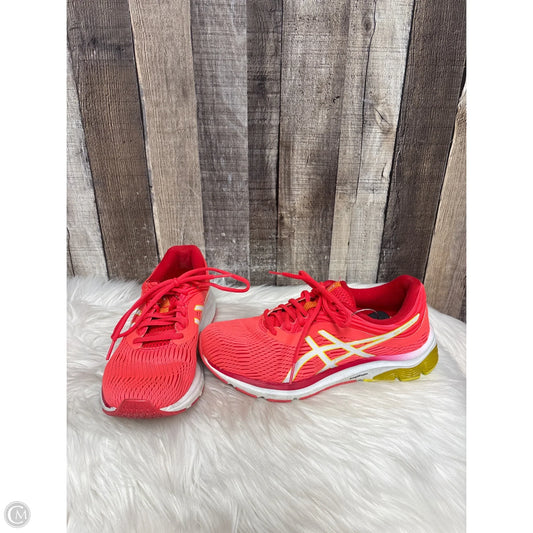 Shoes Athletic By Asics In Orange, Size: 8.5