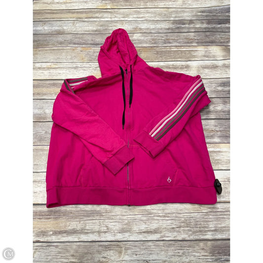 Sweatshirt Hoodie By Torrid In Pink, Size: Xl