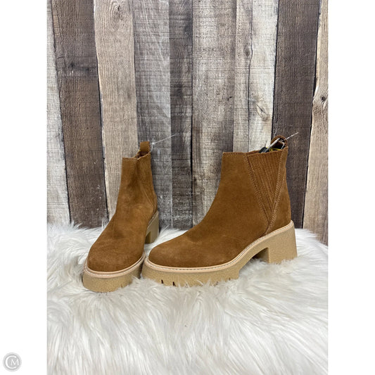 Boots Ankle Heels By Dolce Vita In Tan, Size: 7