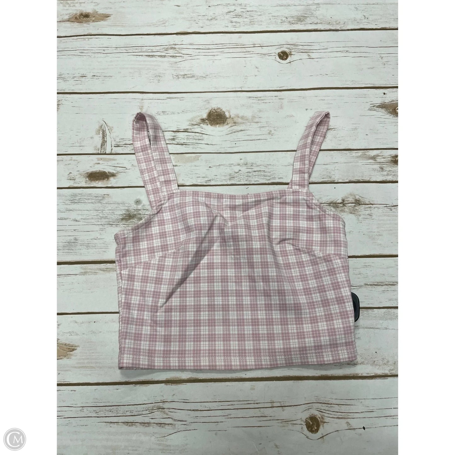 Top Sleeveless By Altard State In Pink & White, Size: Xs