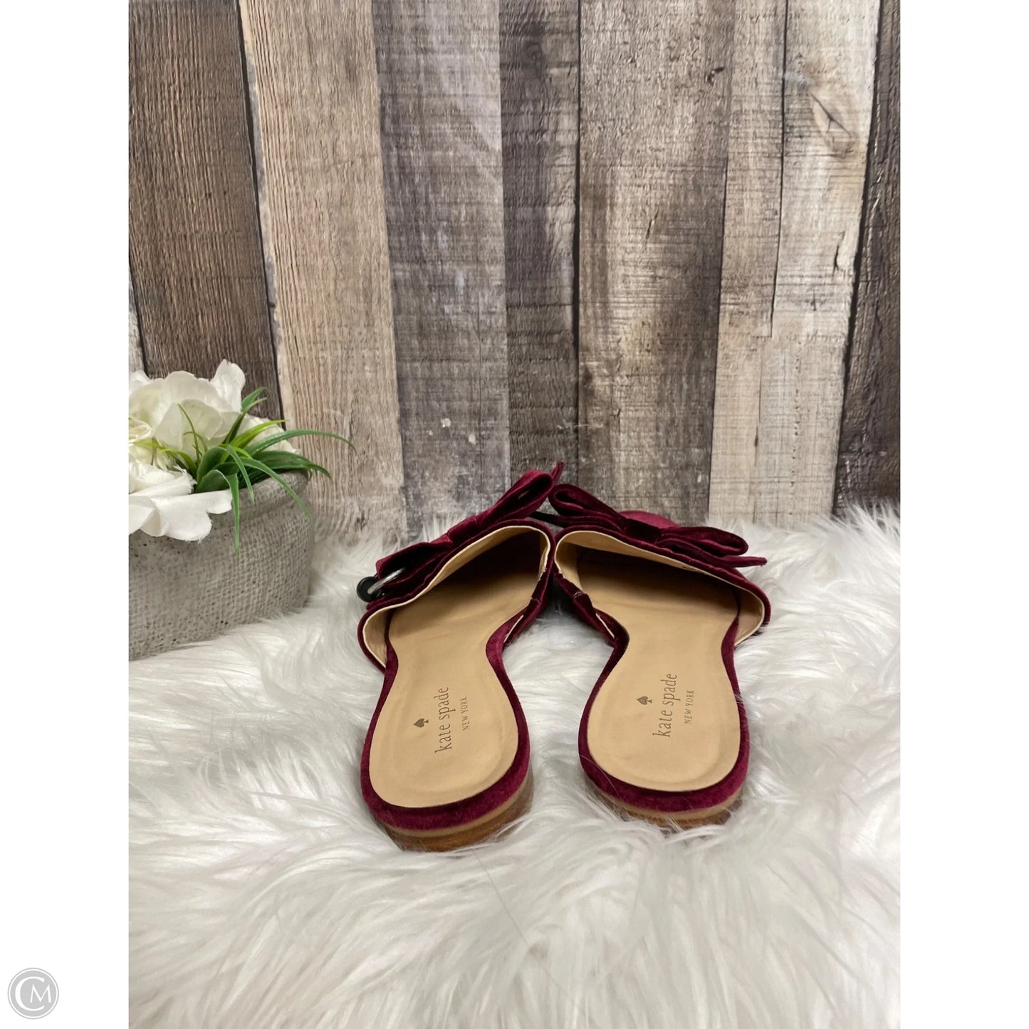 Shoes Designer By Kate Spade In Red, Size: 9