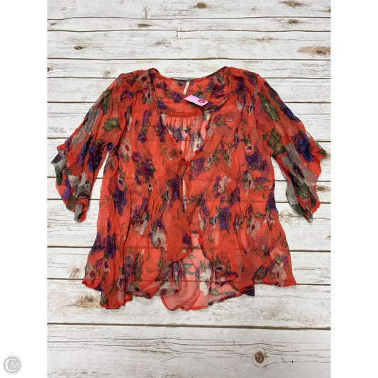 Kimono By Free People In Coral, Size: M
