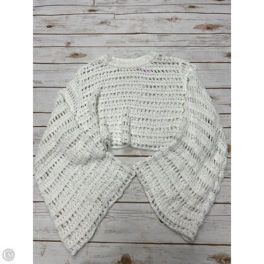 Sweater By Free People In White, Size: M