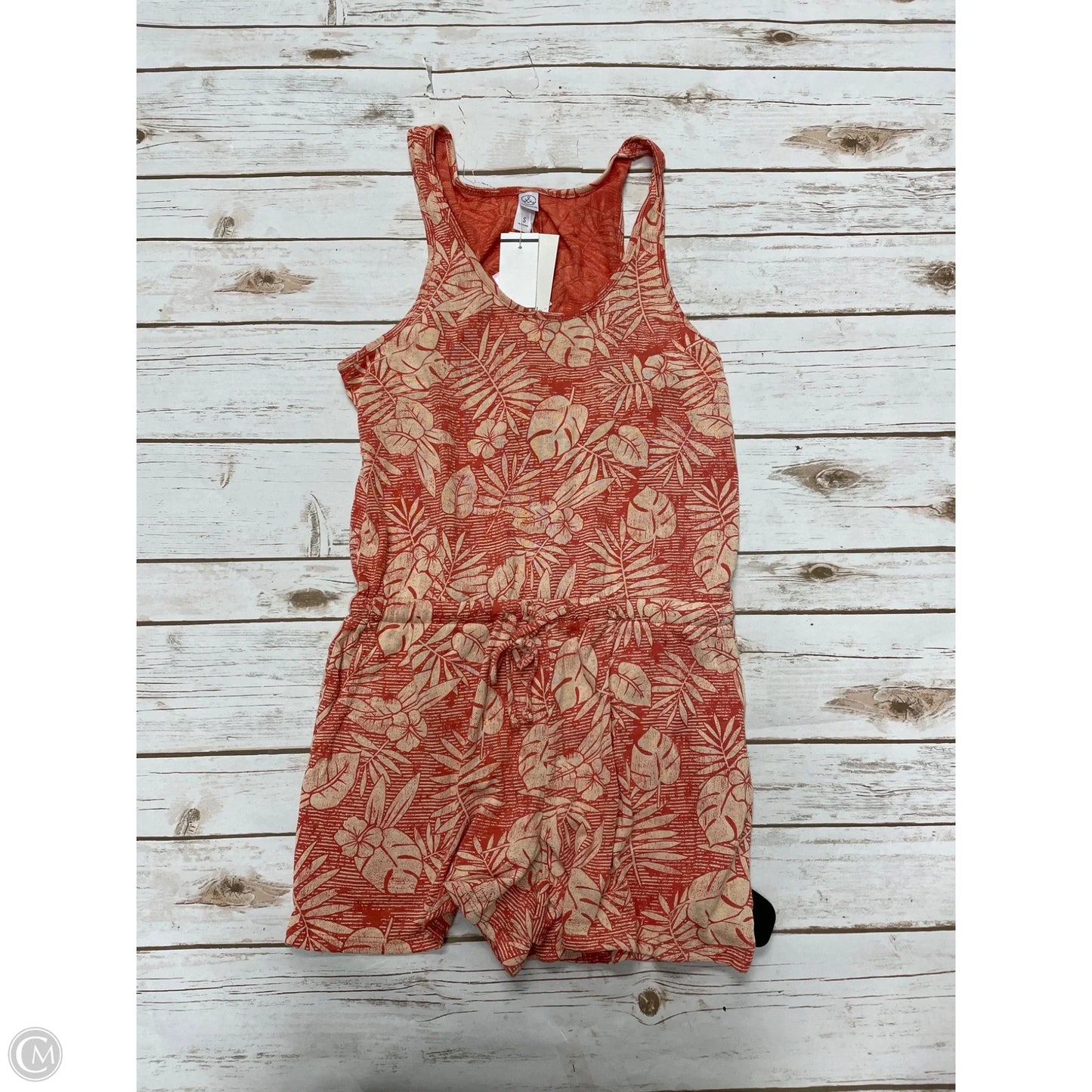 Romper By Alternative In Coral, Size: S