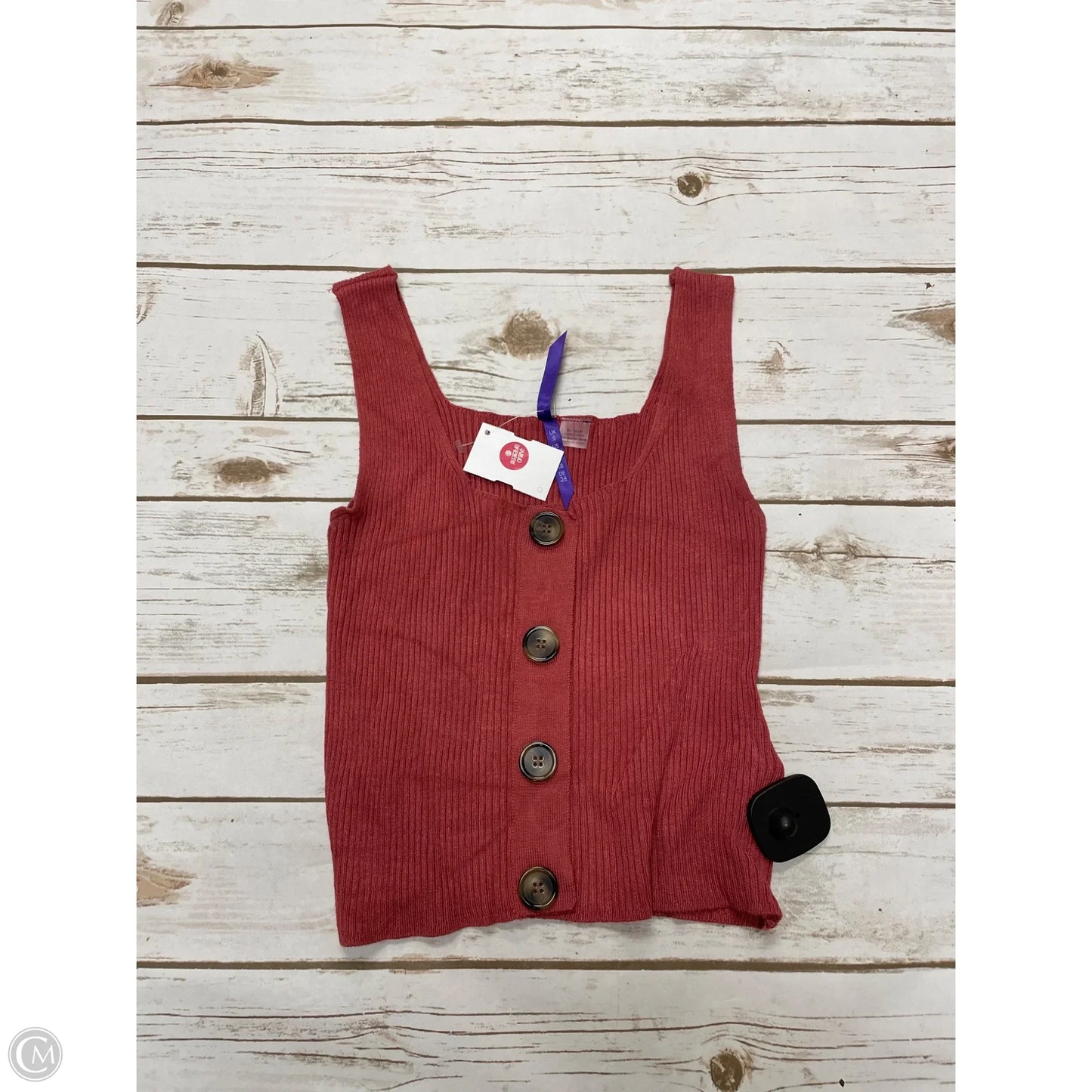 Top Sleeveless By Cme In Multi-colored, Size: Xs