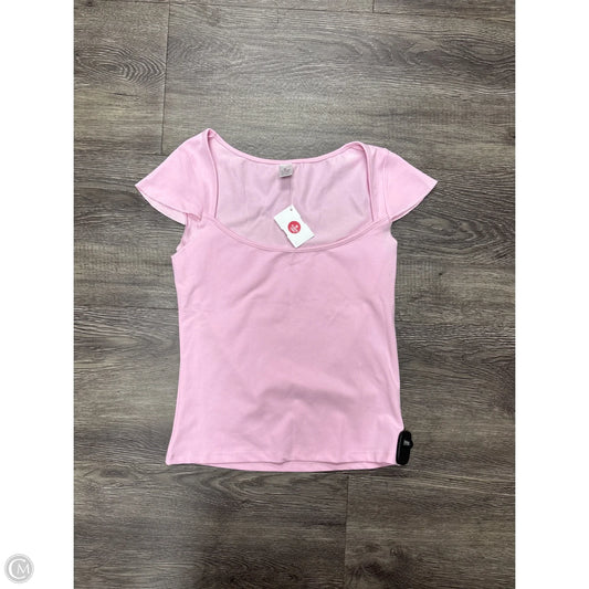 Top Sleeveless By Cmf In Pink, Size: M