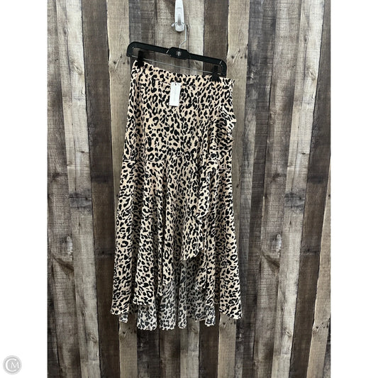 Skirt Maxi By Sugar Lips In Animal Print, Size: M