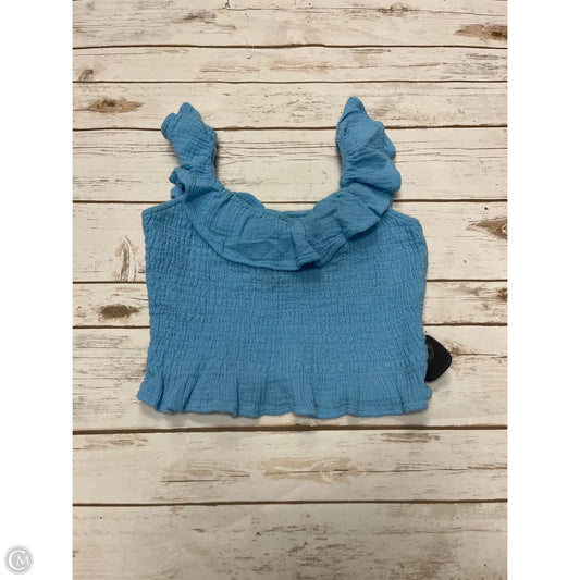 Top Sleeveless By American Eagle In Blue, Size: Xs