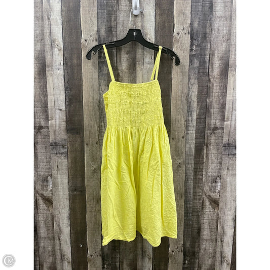 Dress Casual Short By Universal Thread In Yellow, Size: M