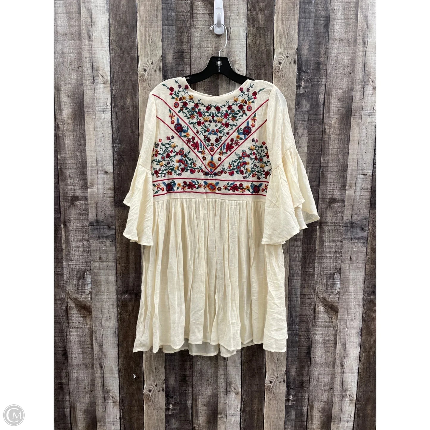 Dress Casual Short By Umgee In Beige, Size: M