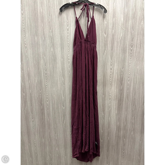 Dress Casual Maxi By Charlotte Russe In Purple, Size: L