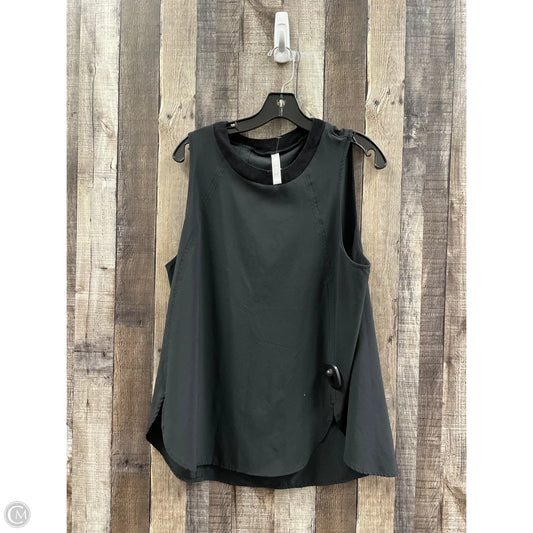 Athletic Tank Top By Athleta In Black, Size: L