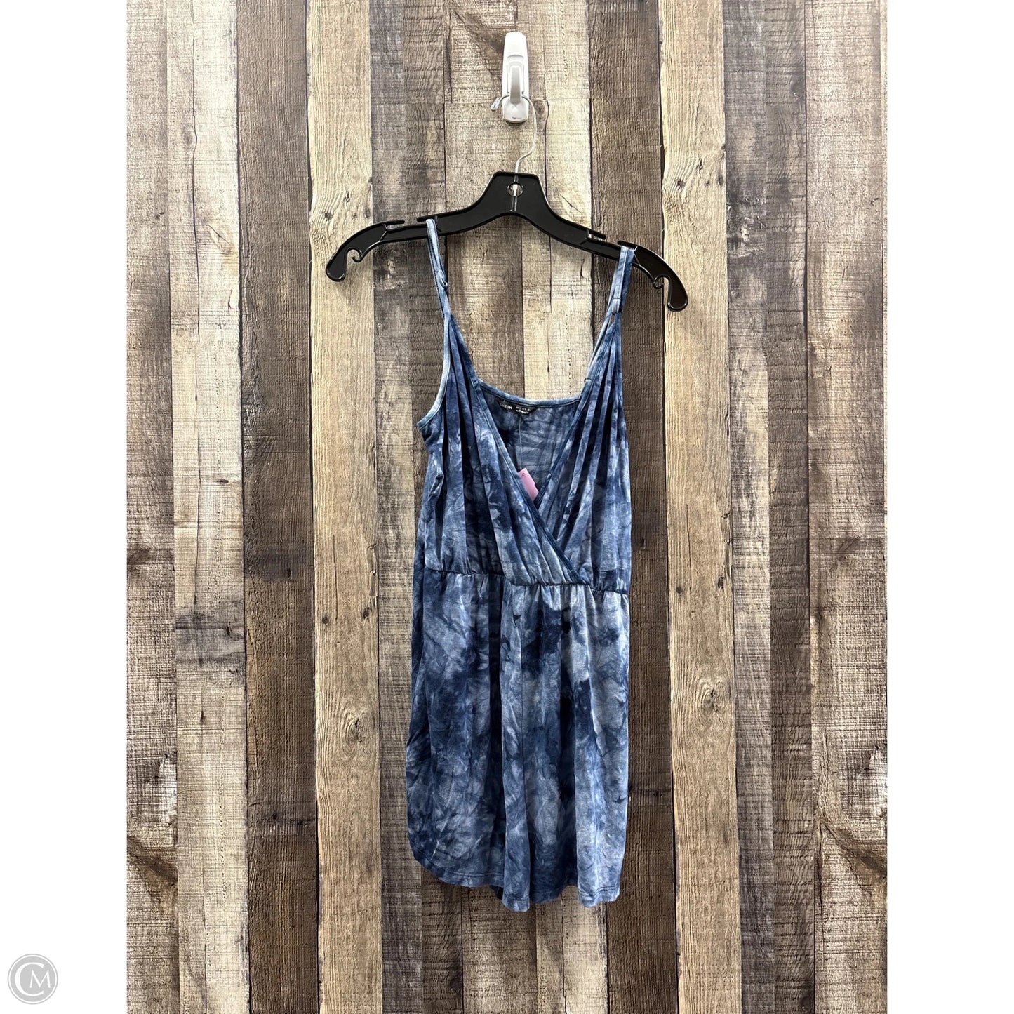 Top Sleeveless By Shein In Tie Dye Print, Size: S