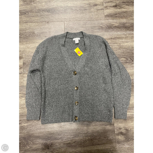 Sweater Cardigan By Cupcakes And Cashmere In Grey, Size: S